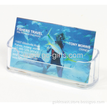 Plastic Business Card Display Holder 